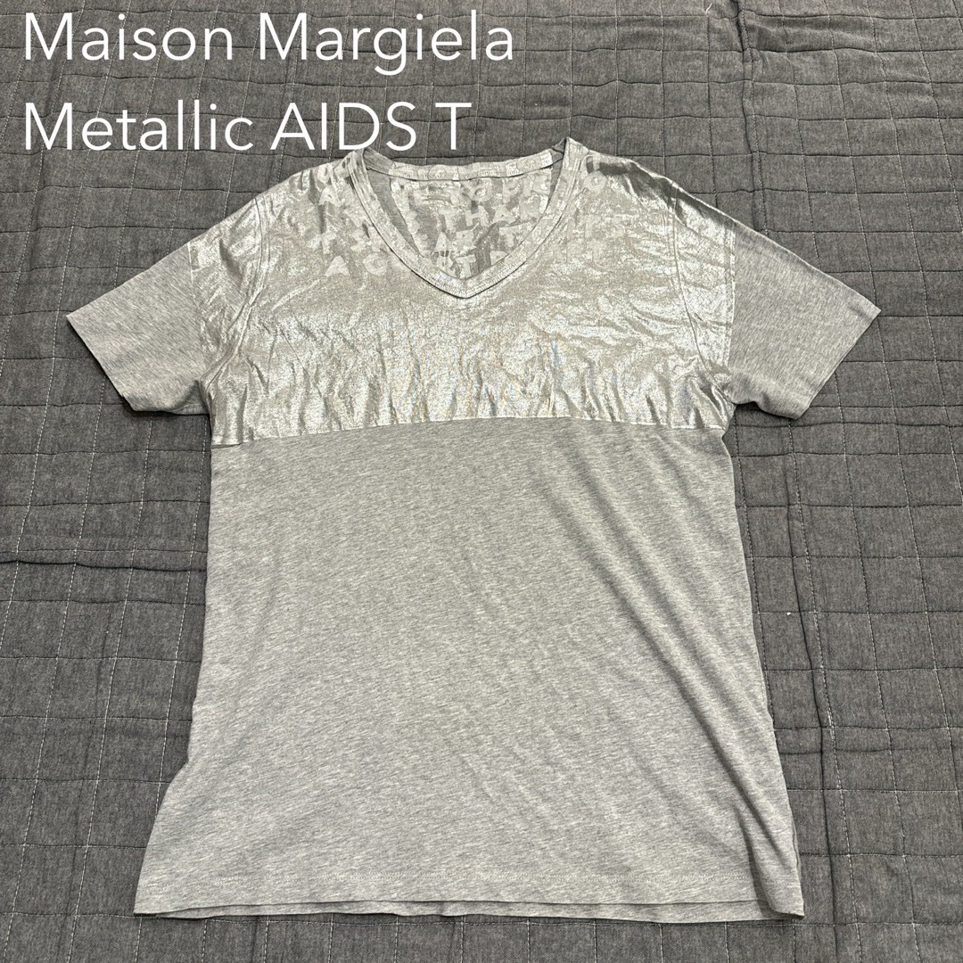 Maison Martin Margiela(マルタンマルジェラ)のMaison Margiela AIDS T メゾンマルジェラ エイズTシャツ メンズのトップス(Tシャツ/カットソー(半袖/袖なし))の商品写真