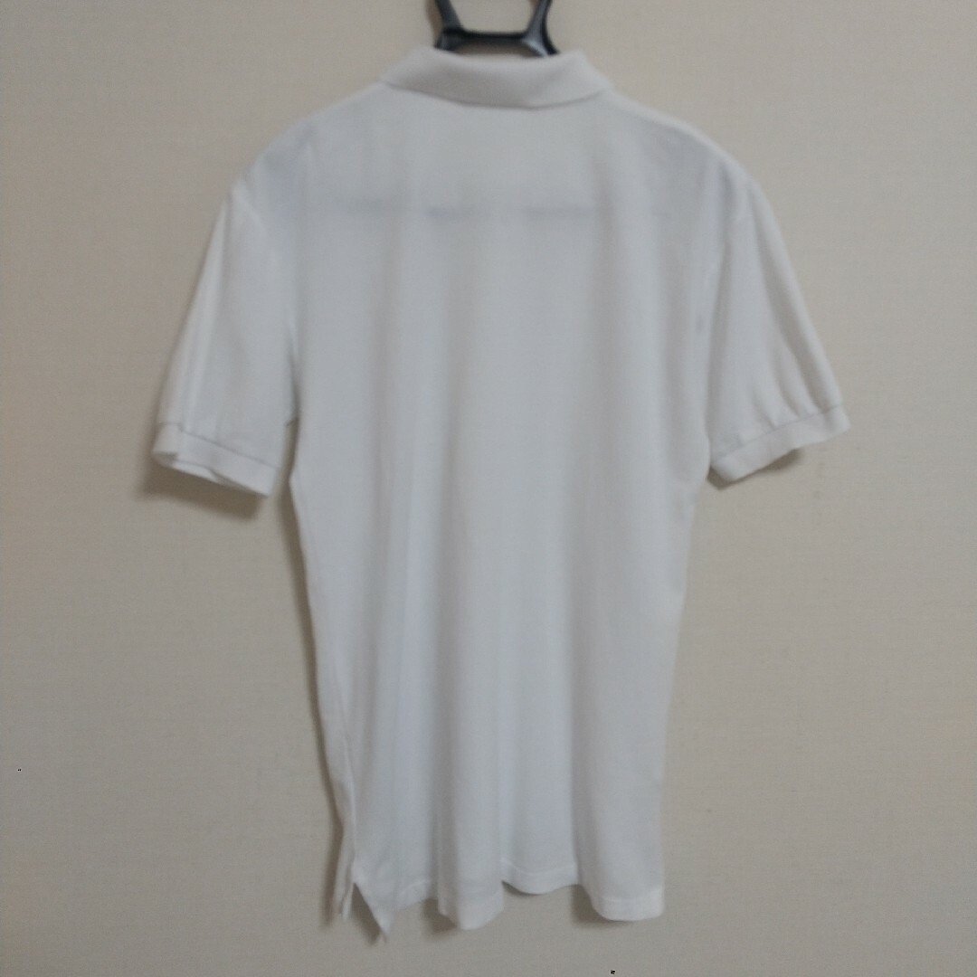 Yves Saint Laurent(イヴサンローラン)のイヴサンローラン ホワイト 半袖ポロシャツ M メンズのトップス(ポロシャツ)の商品写真