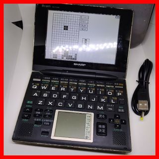 SHARP - 電子辞書 Brain PW-TC980 sharp テトリス インベーダー Wi