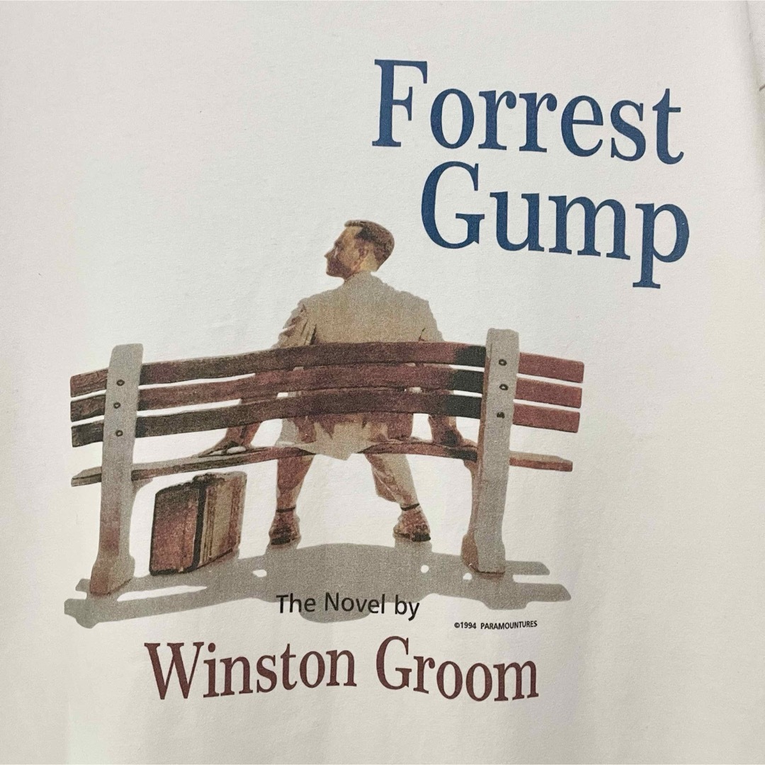 FOREST GUMP Tシャツ XLサイズ フォレストガンプ Tee アメカジ メンズのトップス(Tシャツ/カットソー(半袖/袖なし))の商品写真