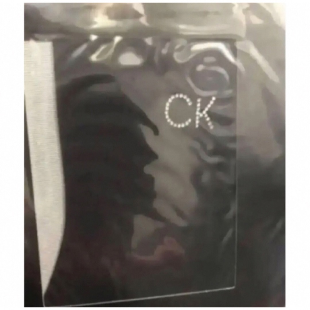 Calvin Klein(カルバンクライン)のカルバンクライン  ストッキング 黒　ckワンポイント レディースのレッグウェア(タイツ/ストッキング)の商品写真