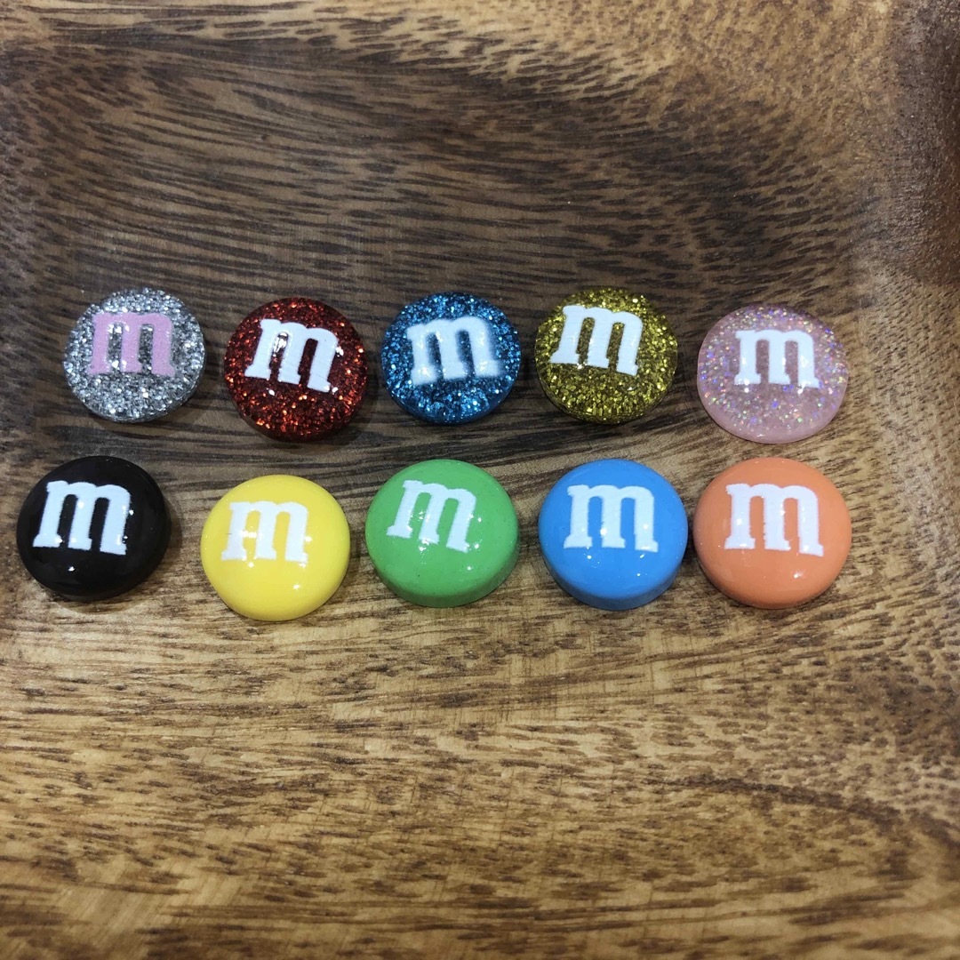 ネイルパーツ デコパーツ m&m's風 コスメ/美容のネイル(デコパーツ)の商品写真