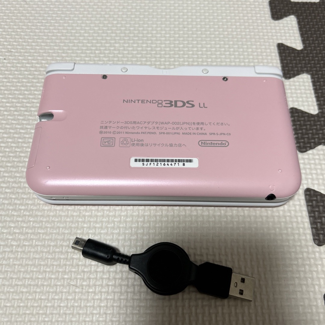 ニンテンドー3DS(ニンテンドー3DS)のニンテンドー3DSL Lピンク エンタメ/ホビーのフィギュア(アニメ/ゲーム)の商品写真