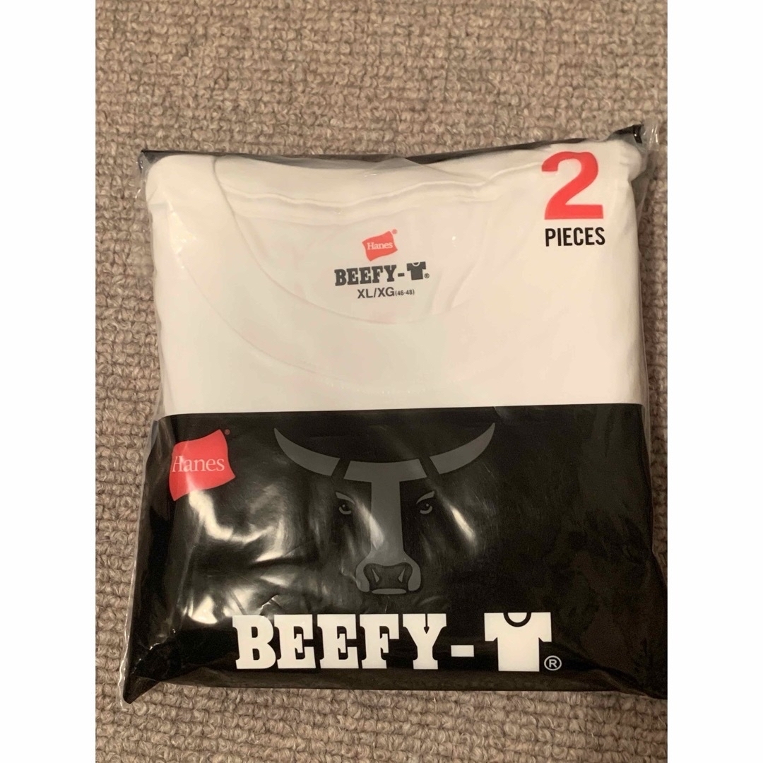 Hanes(ヘインズ)のbeefy Tシャツ　2枚セット メンズのトップス(Tシャツ/カットソー(半袖/袖なし))の商品写真