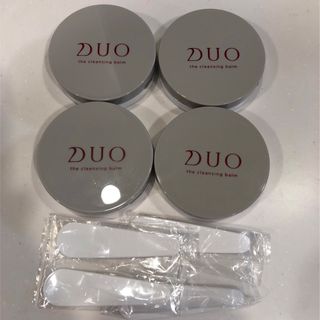 デュオ(DUO)のデュオ ザ クレンジングバーム 赤 20g  4コセット(クレンジング/メイク落とし)