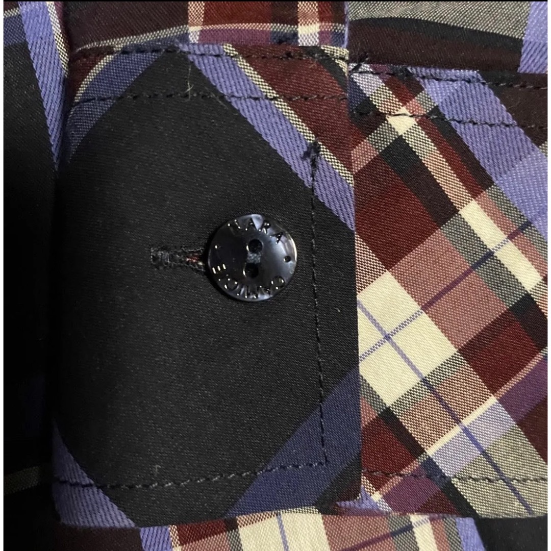 NARACAMICIE(ナラカミーチェ)のNARACAMICIE チェック柄　七分袖 レディースのトップス(シャツ/ブラウス(長袖/七分))の商品写真