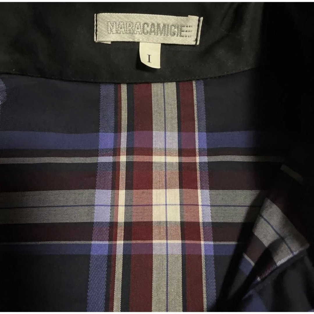 NARACAMICIE(ナラカミーチェ)のNARACAMICIE チェック柄　七分袖 レディースのトップス(シャツ/ブラウス(長袖/七分))の商品写真