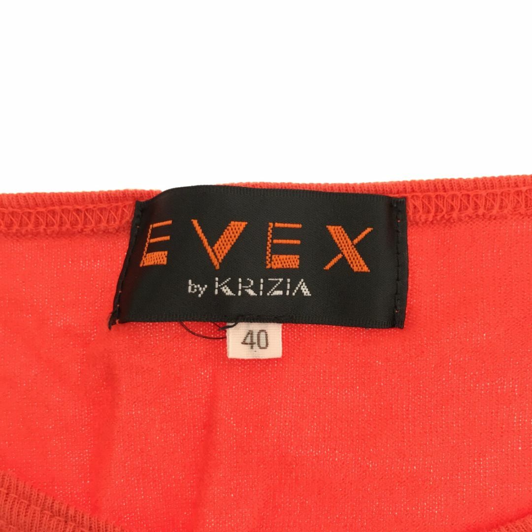 EVEX by KRIZIA(エヴェックスバイクリツィア)の美品 送料無料 EVEXEVEX by KRIZIA トップス半袖 red 40 レディースのトップス(カットソー(半袖/袖なし))の商品写真