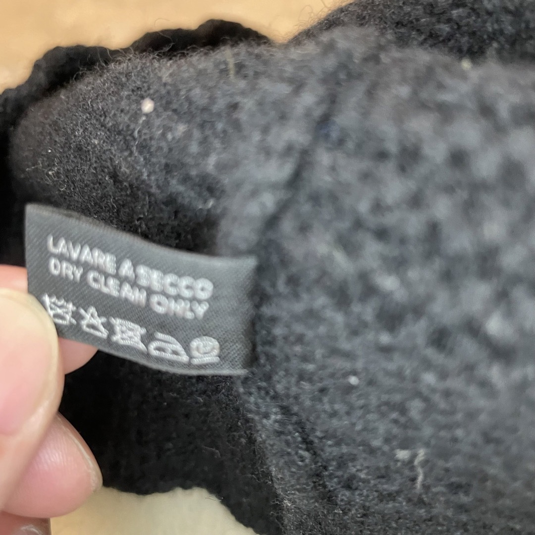 Gucci(グッチ)のGUCCI ニット帽 グッチ ブラック GGロゴ　帽子 イタリア製 ウール レディースの帽子(ハット)の商品写真