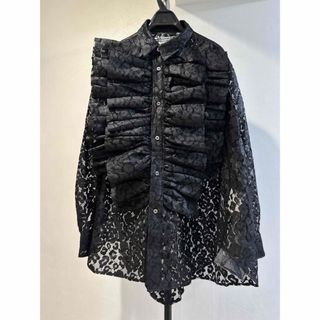 コムデギャルソン(COMME des GARCONS)の2022AW コムコム  コムデギャルソン　フリル　捻りブラウス(シャツ/ブラウス(長袖/七分))