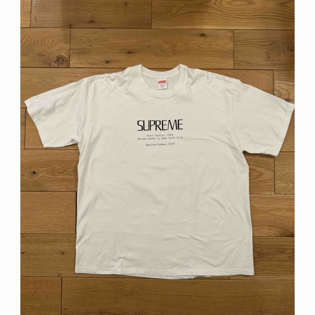 Supreme(シュプリーム)のSupreme Anno Domini Tee 白　シュプリーム アンノ　ドミニ メンズのトップス(Tシャツ/カットソー(半袖/袖なし))の商品写真