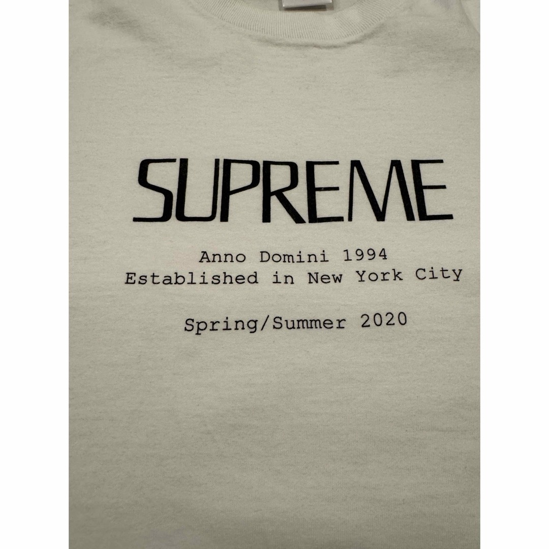 Supreme(シュプリーム)のSupreme Anno Domini Tee 白　シュプリーム アンノ　ドミニ メンズのトップス(Tシャツ/カットソー(半袖/袖なし))の商品写真