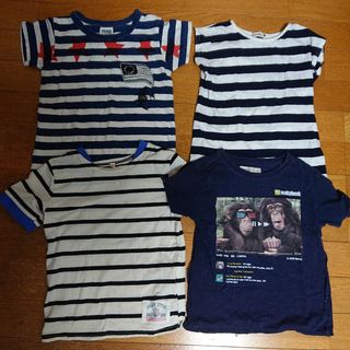 エフオーキッズ(F.O.KIDS)のブランシェス エフオーキッズ ZARA 西松屋 Tシャツ ４枚セット 110cm(Tシャツ/カットソー)