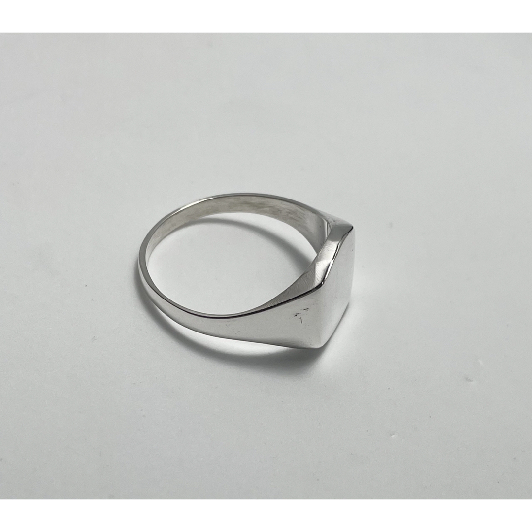 シグネット　シルバー925指輪　印台リングSilver925Ring27号bみ7 メンズのアクセサリー(リング(指輪))の商品写真