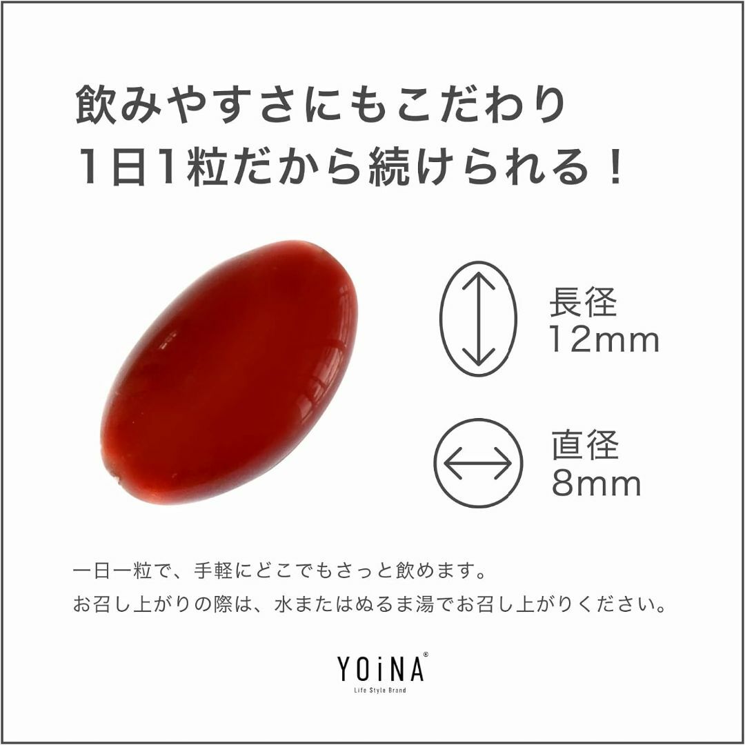 YOiNA公式 ホワイトイン サプリ 約3か月分 サプリメント エイジングケア 食品/飲料/酒の健康食品(その他)の商品写真