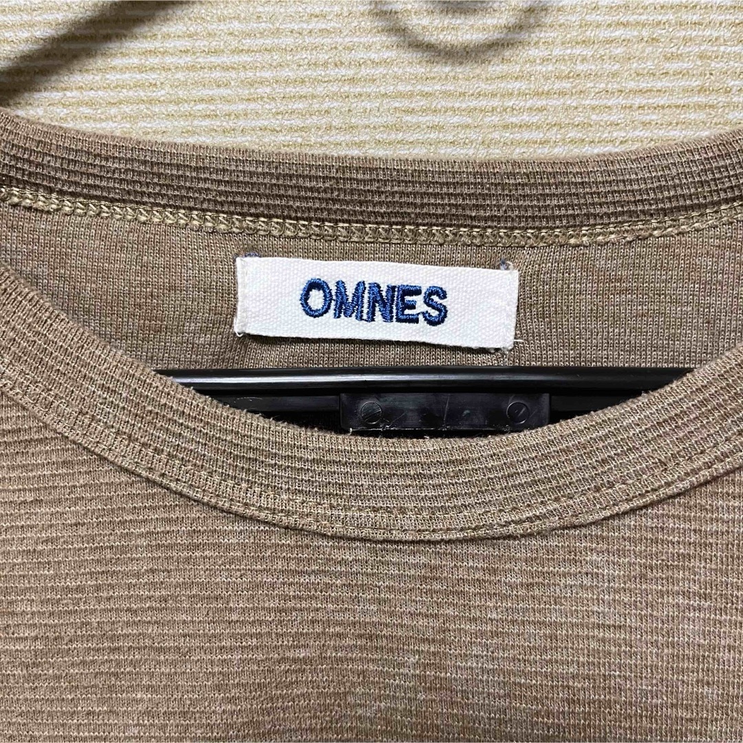 OMNES(オムネス)の【早い者勝ち！】【美品】 オムネス ロンT 長袖Tシャツ レディース レディースのトップス(Tシャツ(長袖/七分))の商品写真