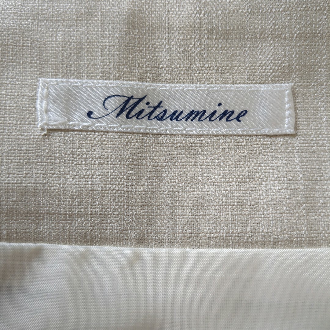 Mitsumine(ミツミネ)の美品♪MITSUMINE ミツミネ タックスカート ひざ丈スカート 38 レディースのスカート(ひざ丈スカート)の商品写真