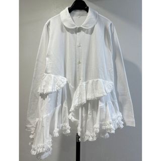 COMME des GARCONS - 2022SS タオコムデギャルソン　フリルブラウス