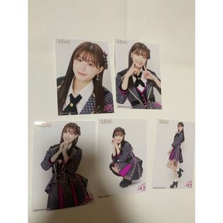 エヌエムビーフォーティーエイト(NMB48)のNMB48 上西怜　生写真　5枚セット　2024February ①(アイドルグッズ)