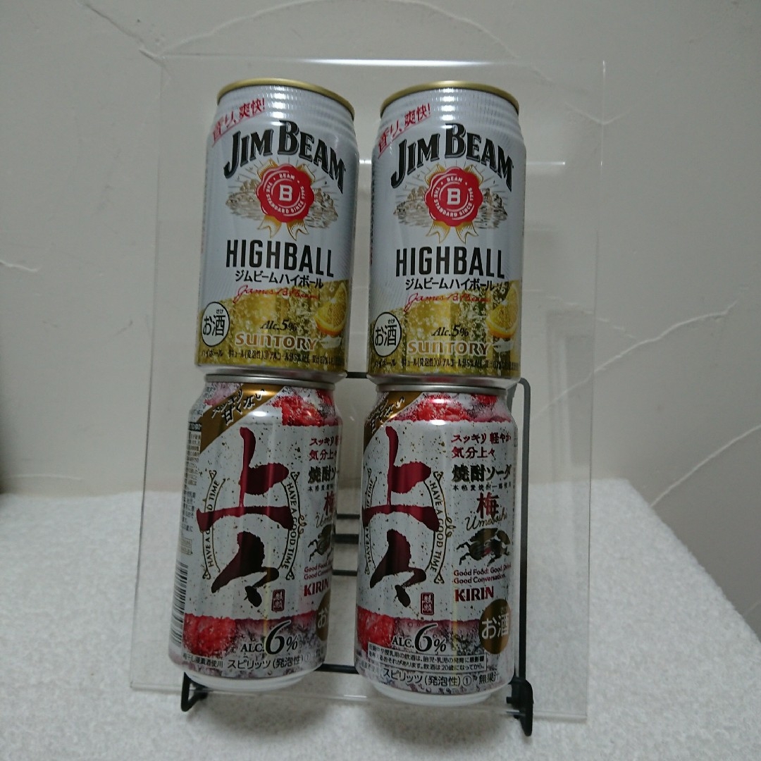 サントリー(サントリー)の【まとめ9本】JIMBEAMハイボール6本 SUNTORY 麒麟 酎ハイ3本 食品/飲料/酒の酒(その他)の商品写真