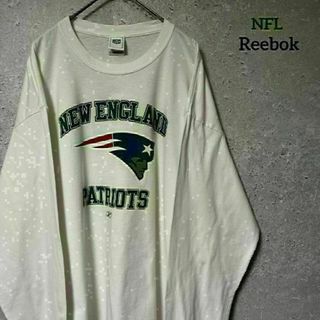 リーボック(Reebok)のReebok NFL リーボック ロンＴ 長袖 PATRIOTS アメフト XL(スウェット)