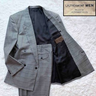 LAUTREAMONT MEN ダブルブレストスーツ ダブルボタン ウール L