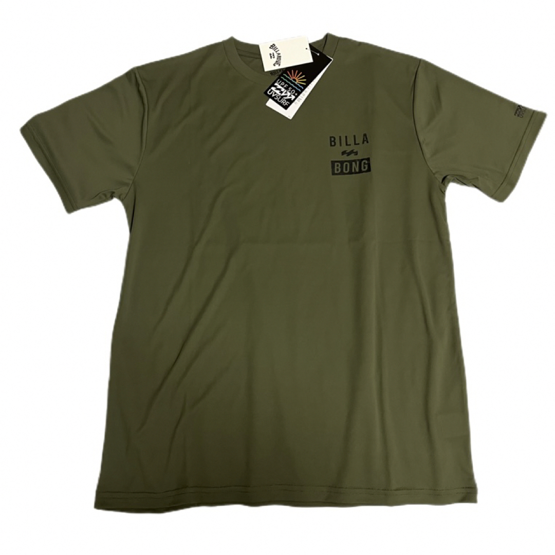 billabong(ビラボン)のビラボン　ラッシュガード　 BE011Z38 カーキ　サイズM メンズのトップス(Tシャツ/カットソー(半袖/袖なし))の商品写真