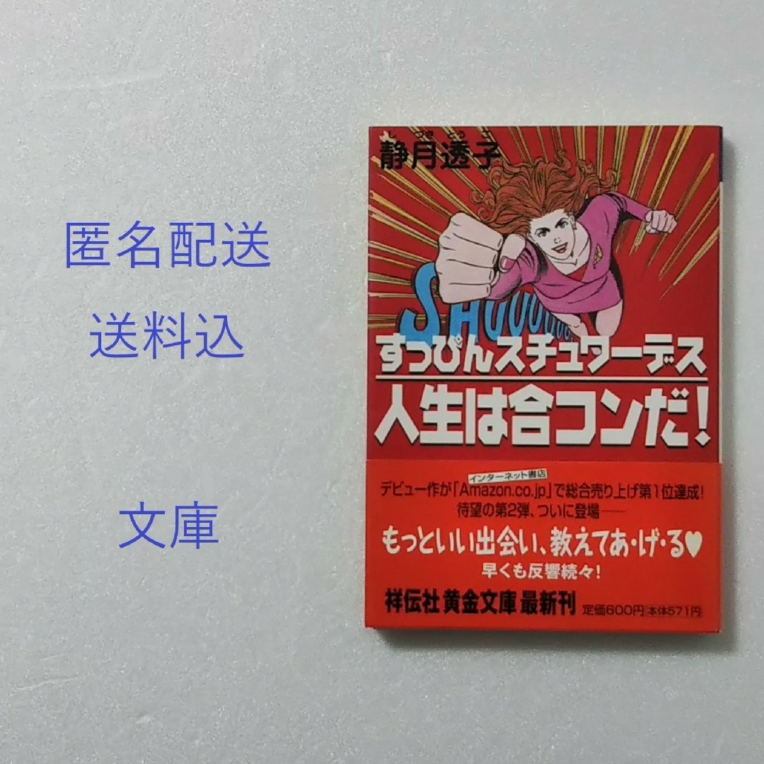 すっぴんスチュワ－デス 人生は合コンだ！/静月透子/祥伝社 黄金文庫★文庫 エンタメ/ホビーの本(その他)の商品写真