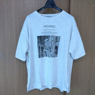 新品 未使用 英字プリント トップス 半袖 Tシャツ レディース Ｌサイズ(Tシャツ(半袖/袖なし))