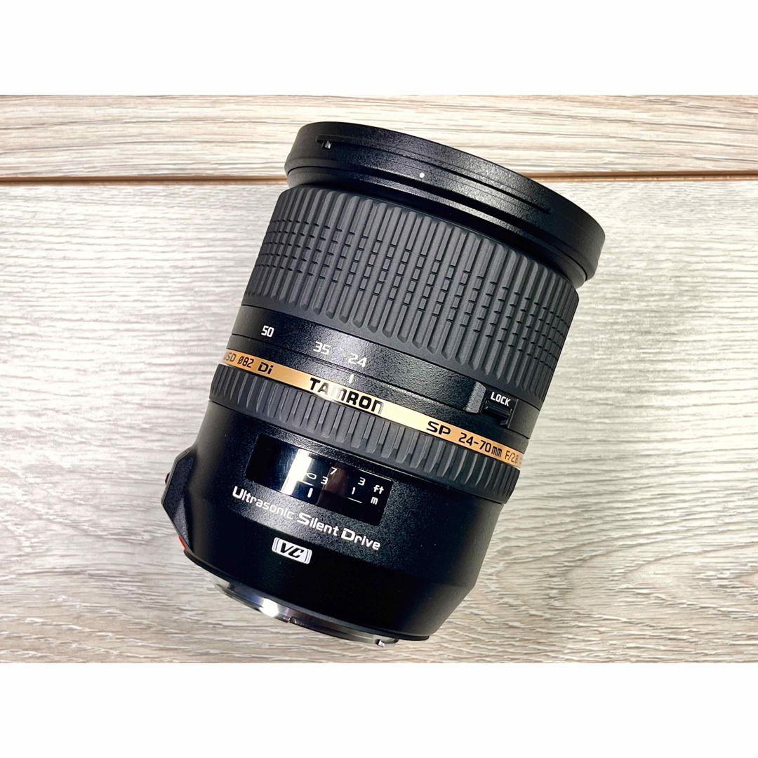 TAMRON(タムロン)の✨安心保証✨TAMRON 24-70mm f/2.8 VC USD CANON スマホ/家電/カメラのカメラ(レンズ(ズーム))の商品写真