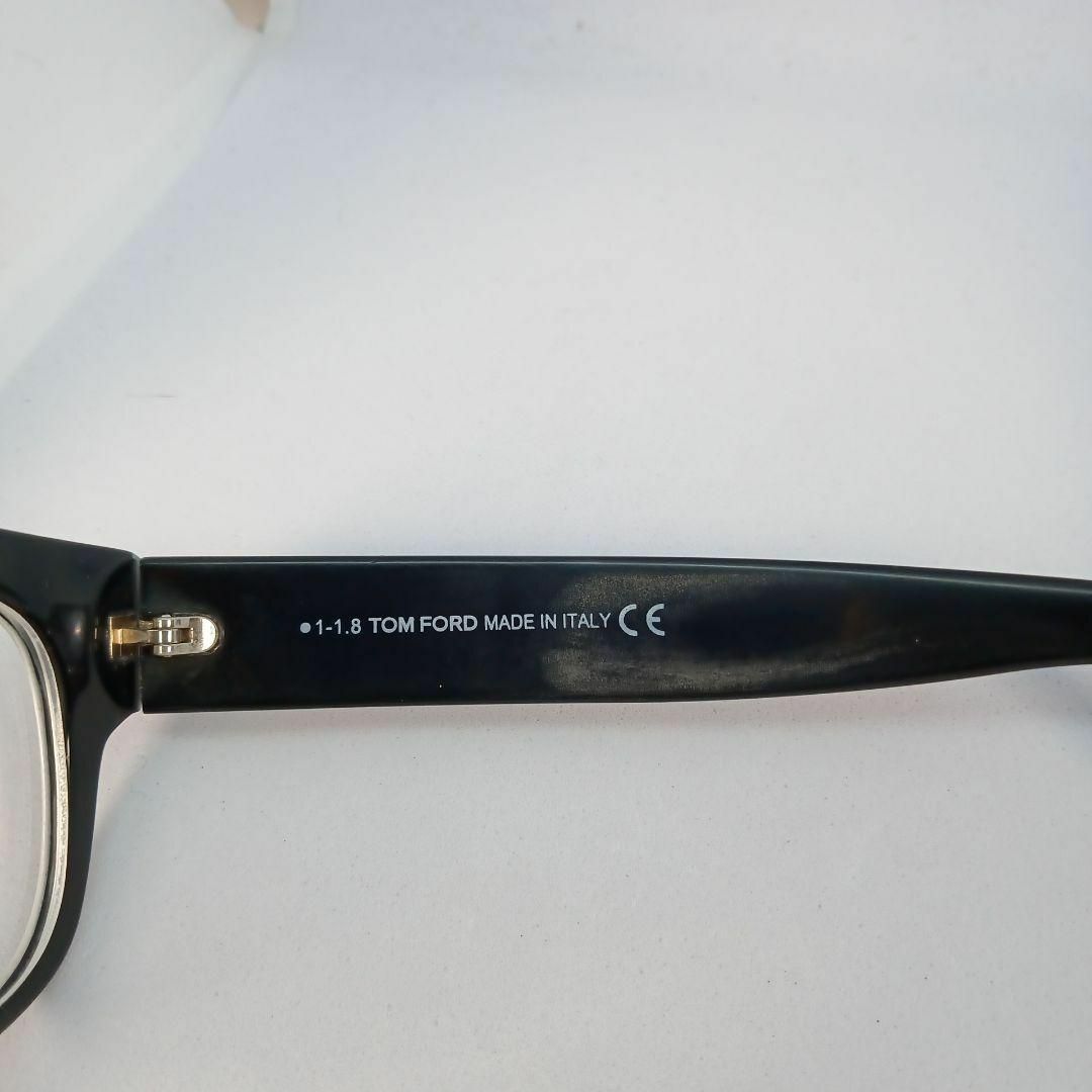 TOM FORD(トムフォード)の444美品　トムフォード　サングラス　メガネ　眼鏡　度強　5040　黒縁　Tロゴ その他のその他(その他)の商品写真