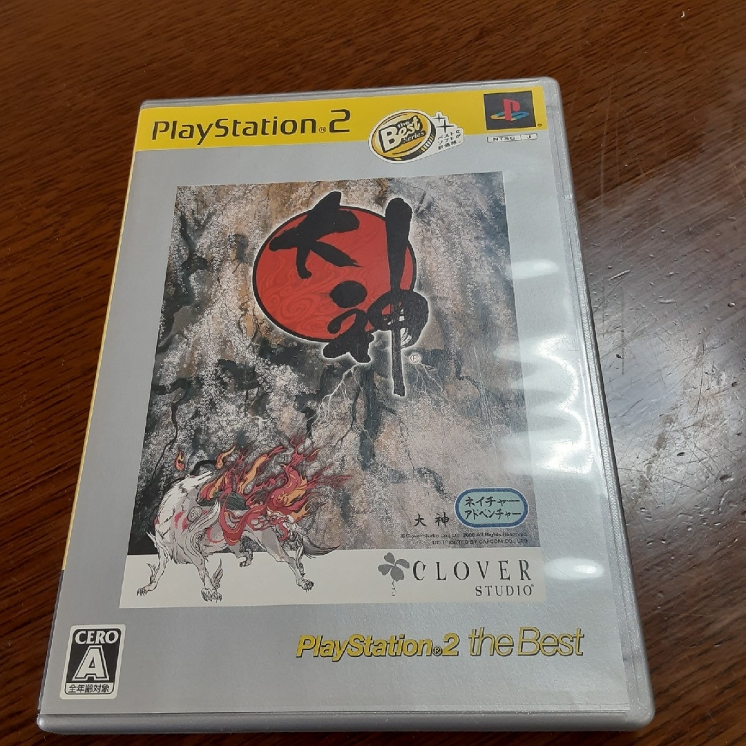 大神（OKAMI）（PlayStation 2 the Best） エンタメ/ホビーのゲームソフト/ゲーム機本体(家庭用ゲームソフト)の商品写真