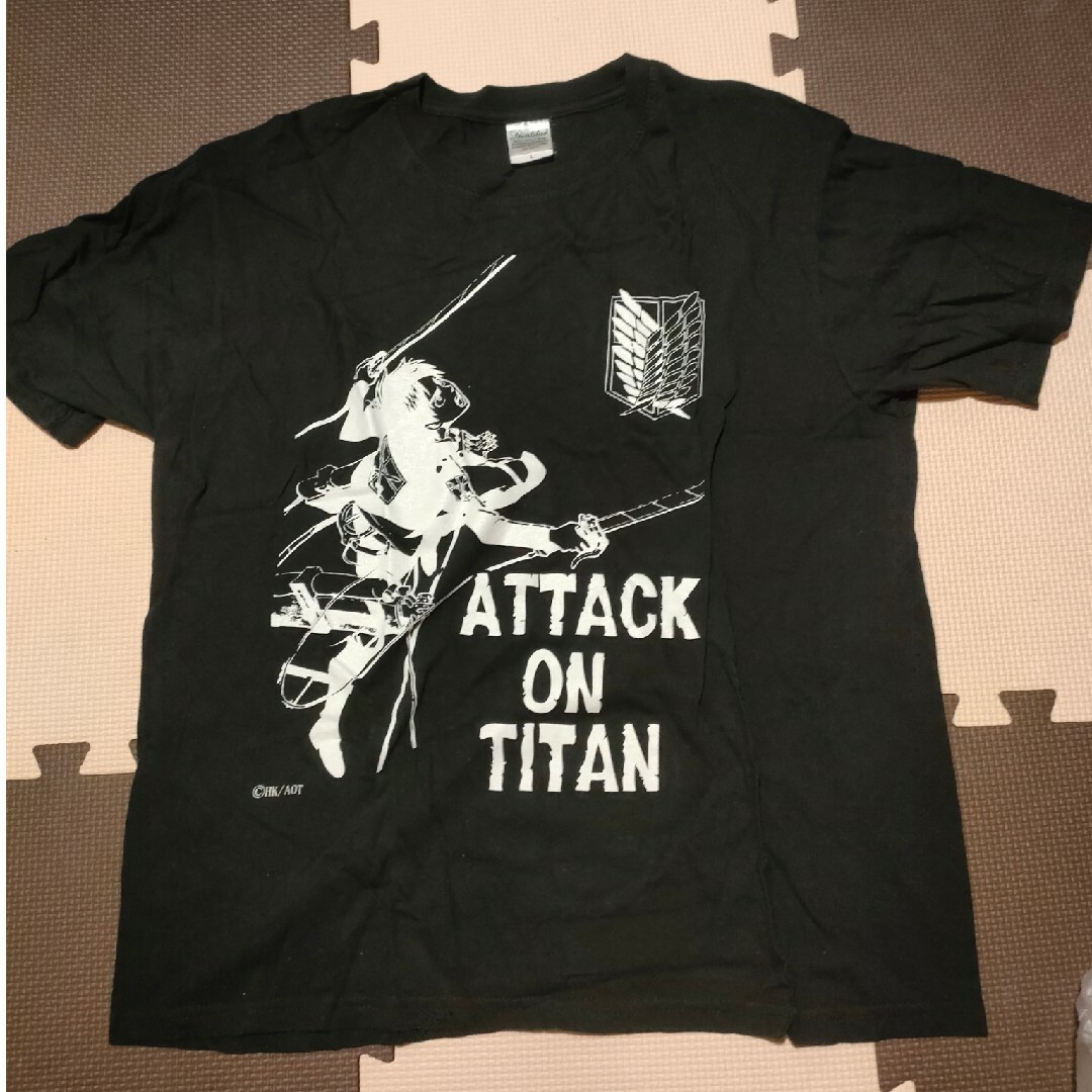 進撃の巨人 attack on titan エレン Tシャツ   L メンズのトップス(Tシャツ/カットソー(半袖/袖なし))の商品写真