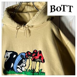 【良品 L】ボット BoTT 刺繍 オマージュロゴ スウェット パーカー(パーカー)