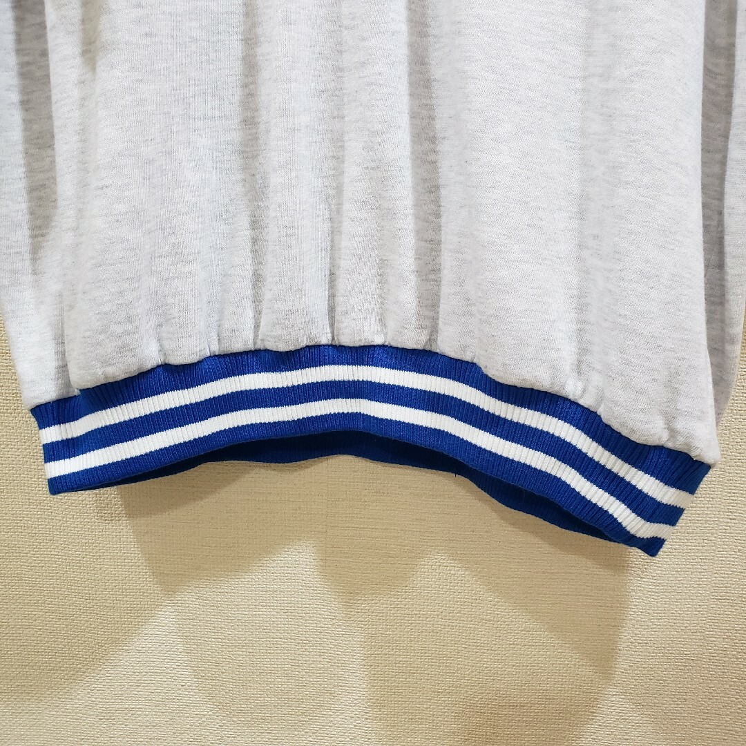 シリー×チップクリップ　コラボ　配色ラインカレッジ　オーバーサイズ　Tシャツ　L レディースのトップス(Tシャツ(半袖/袖なし))の商品写真