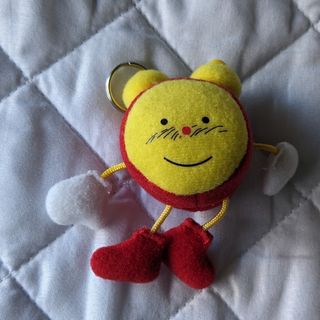 フジテレビ　めざましテレビ　マスコットキャラクター　めざましくん　キーホルダー(キーホルダー)