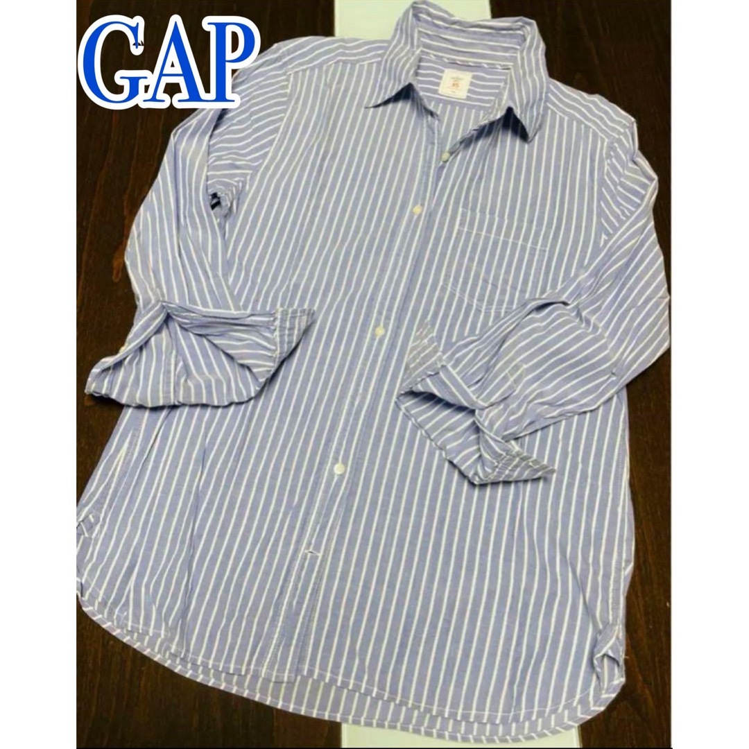 GAP(ギャップ)のGAP ストライプシャツ レディースのトップス(シャツ/ブラウス(長袖/七分))の商品写真