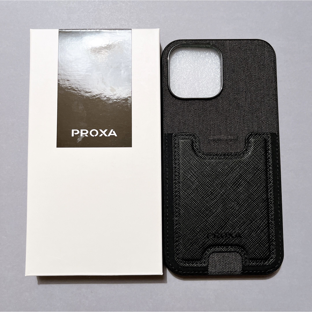 残り1点❗️PROXA iPhone用 ケース カードケース 3枚 カード収納 スマホ/家電/カメラのスマホアクセサリー(iPhoneケース)の商品写真