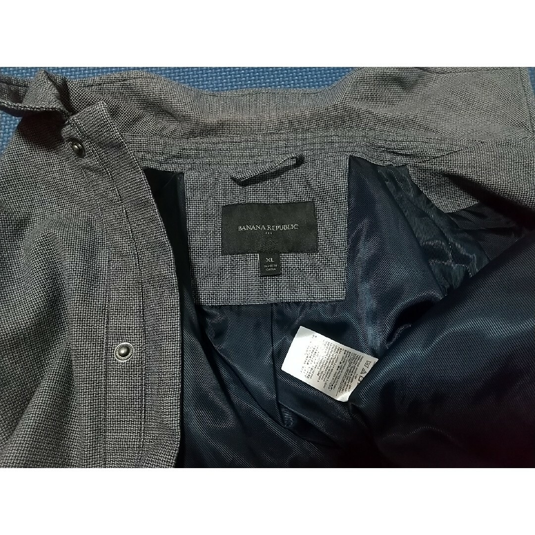 Banana Republic(バナナリパブリック)のBANANA REPUBLIC ステンカラーコート XL バナナリパブリック メンズのジャケット/アウター(ステンカラーコート)の商品写真