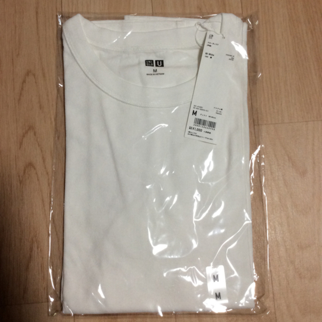 UNIQLO(ユニクロ)のクルーネックT サイズM ユニクロU メンズのトップス(Tシャツ/カットソー(半袖/袖なし))の商品写真