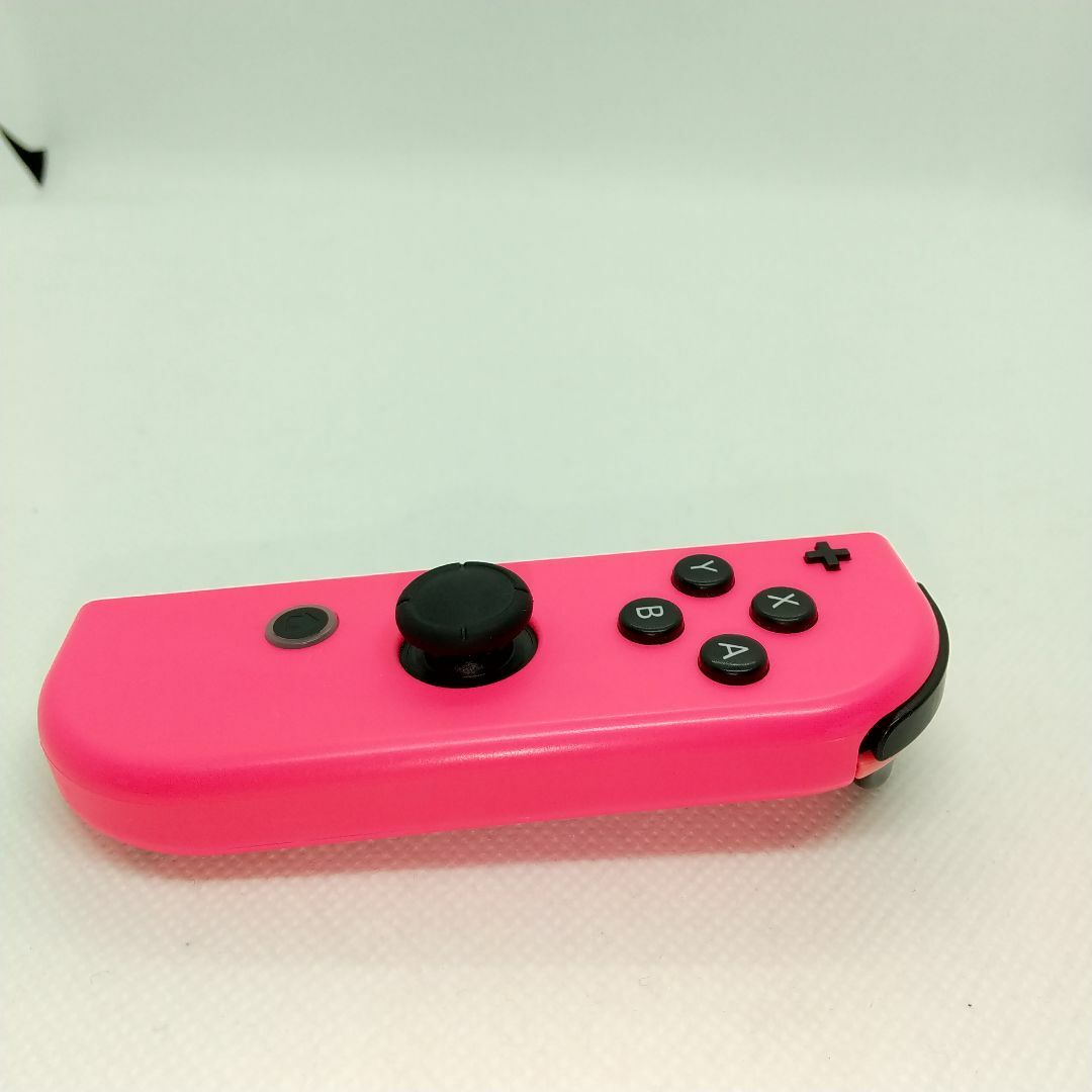 Nintendo Switch(ニンテンドースイッチ)の【大人気】⑨Switch ジョイコン　ネオンピンク右のみ(R)【任天堂純正品】桃 エンタメ/ホビーのゲームソフト/ゲーム機本体(家庭用ゲーム機本体)の商品写真