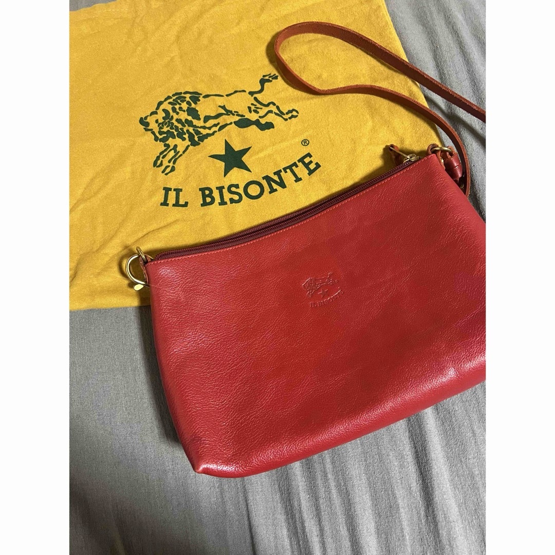 IL BISONTE(イルビゾンテ)のイルビゾンテショルダーバッグ美品 レディースのバッグ(ショルダーバッグ)の商品写真
