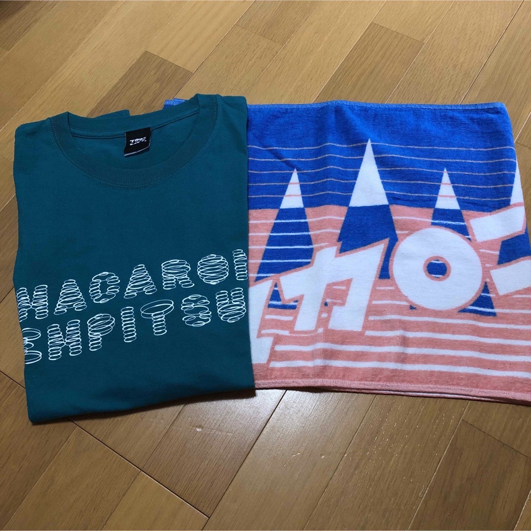 マカロニえんぴつ Tシャツ タオル メンズのトップス(Tシャツ/カットソー(半袖/袖なし))の商品写真