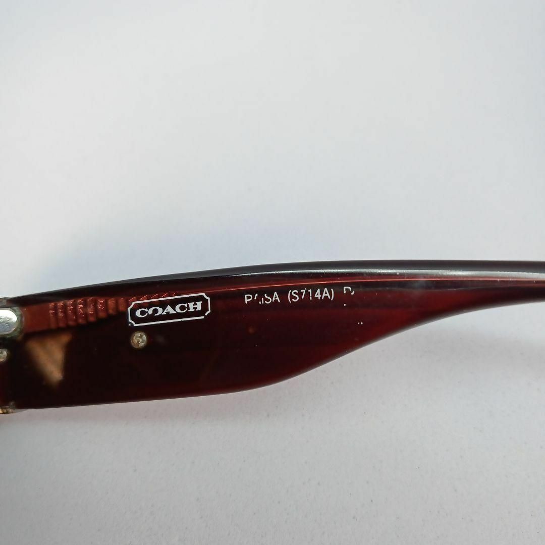 COACH(コーチ)の454超美品　コーチ　サングラス　メガネ　眼鏡　度無　S714A　シグネチャー その他のその他(その他)の商品写真