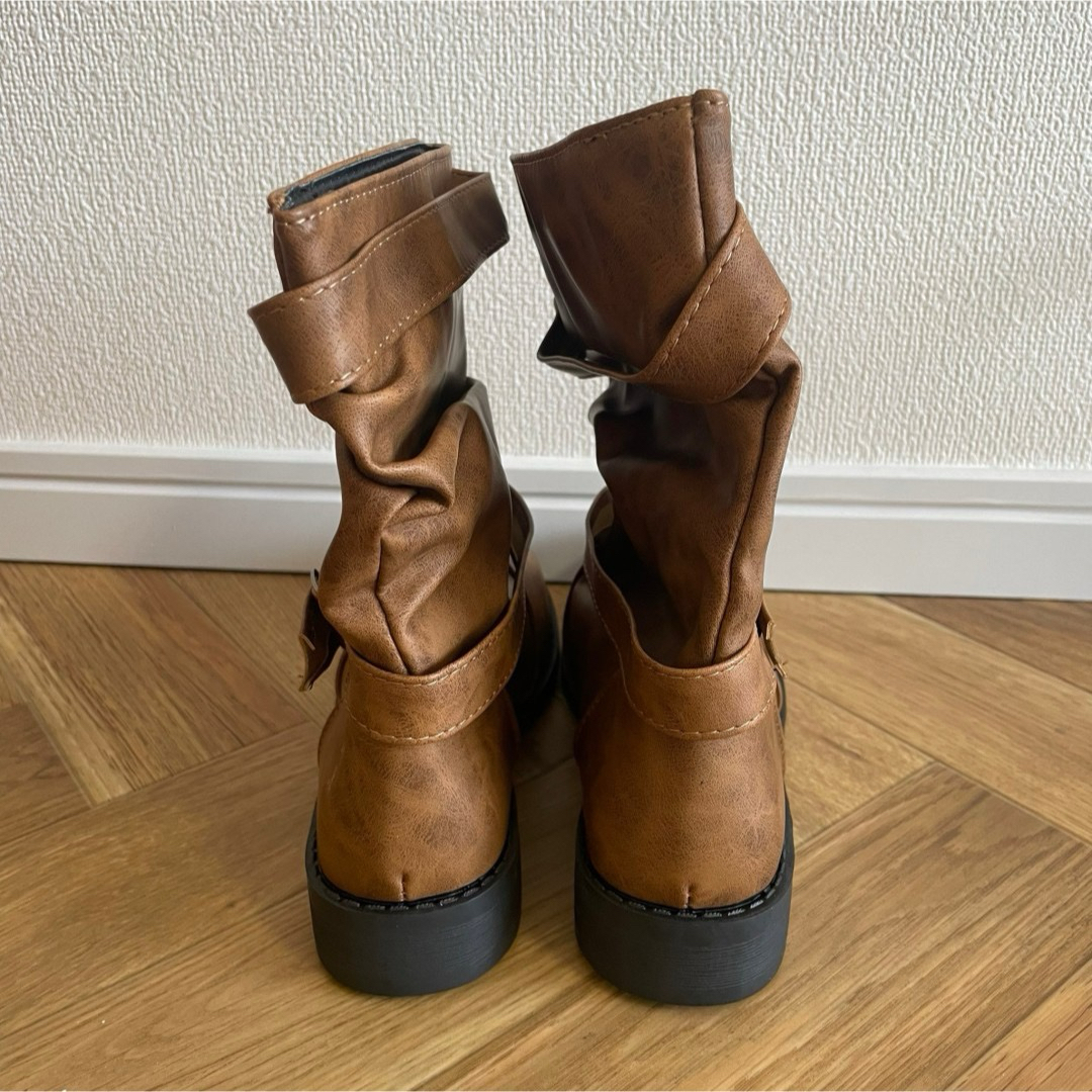 【23㎝】葬送のフリーレン✨靴 ブーツ 茶色 コスプレ 仮装 衣装 高品質 エンタメ/ホビーのコスプレ(衣装)の商品写真