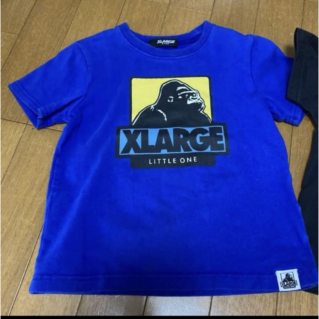 XLARGE KIDS(エクストララージキッズ)の100cm エクストララージ 男の子 半袖Tシャツ 2枚セット まとめ売り キッズ/ベビー/マタニティのキッズ服男の子用(90cm~)(Tシャツ/カットソー)の商品写真