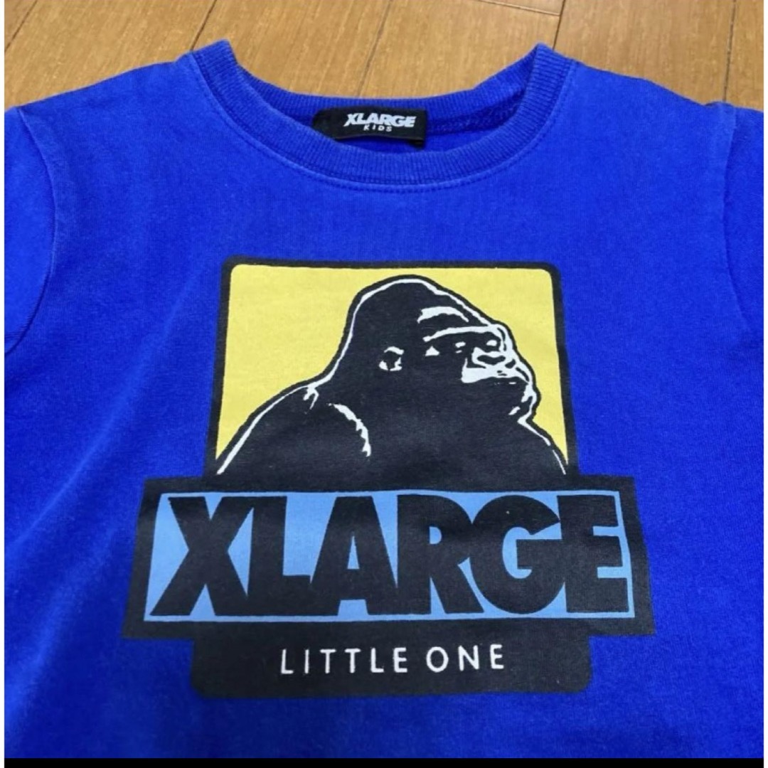 XLARGE KIDS(エクストララージキッズ)の100cm エクストララージ 男の子 半袖Tシャツ 2枚セット まとめ売り キッズ/ベビー/マタニティのキッズ服男の子用(90cm~)(Tシャツ/カットソー)の商品写真