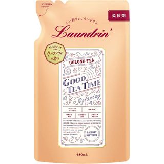 ランドリン 柔軟剤 ウーロンティーの香り 詰め替え(480ml)