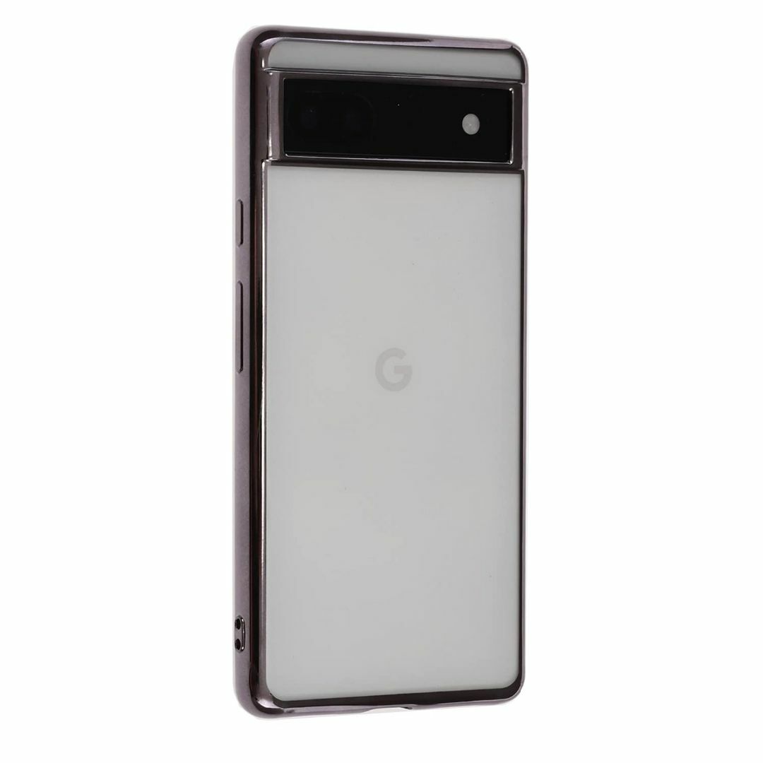 【サイズ:Pixel6a_色:ブラック】Pixel 6a ケース TPU col スマホ/家電/カメラのスマホアクセサリー(その他)の商品写真