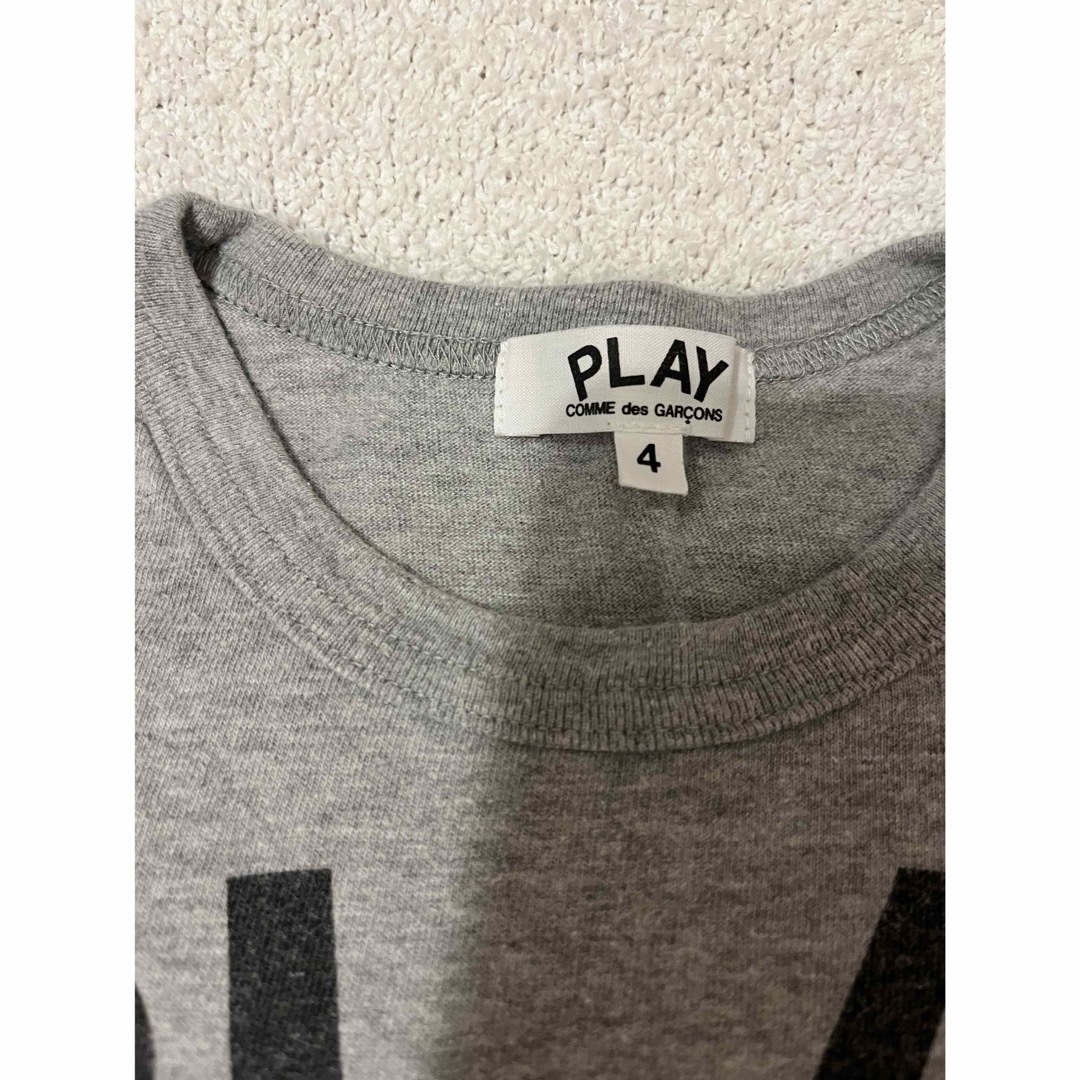 COMME des GARCONS(コムデギャルソン)の下COMME des GARÇONS PLAY Tシャツ　100センチくらい キッズ/ベビー/マタニティのキッズ服男の子用(90cm~)(Tシャツ/カットソー)の商品写真